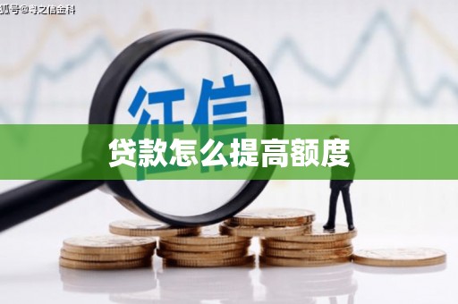 聂荣贷款怎么提高额度