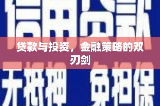 聂荣贷款与投资，金融策略的双刃剑