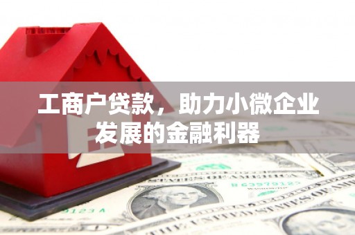 聂荣工商户贷款，助力小微企业发展的金融利器