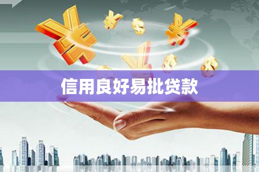聂荣信用良好易批贷款