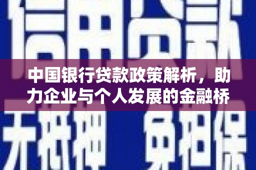 聂荣中国银行贷款政策解析，助力企业与个人发展的金融桥梁