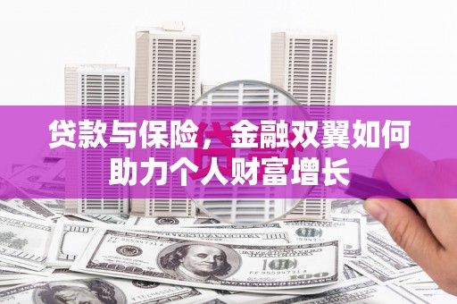 聂荣贷款与保险，金融双翼如何助力个人财富增长