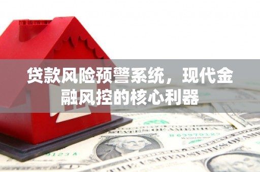 聂荣贷款风险预警系统，现代金融风控的核心利器