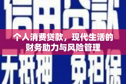 聂荣个人消费贷款，现代生活的财务助力与风险管理