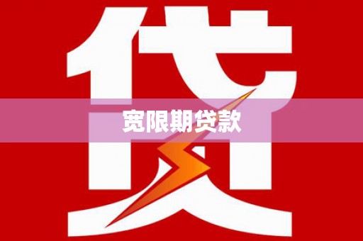 聂荣宽限期贷款