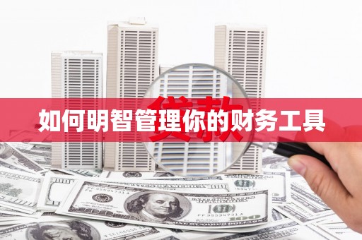 聂荣如何明智管理你的财务工具