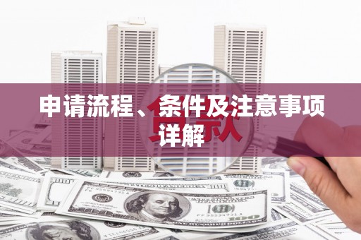 聂荣申请流程、条件及注意事项详解