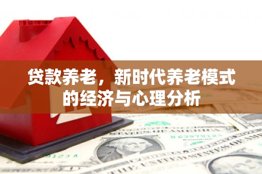 聂荣贷款养老，新时代养老模式的经济与心理分析