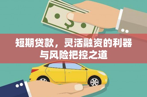 聂荣短期贷款，灵活融资的利器与风险把控之道