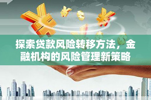聂荣探索贷款风险转移方法，金融机构的风险管理新策略