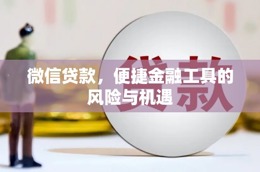 聂荣微信贷款，便捷金融工具的风险与机遇