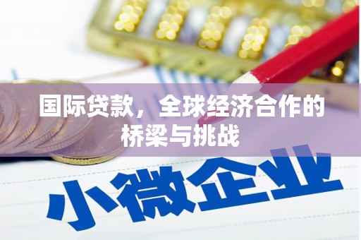 聂荣国际贷款，全球经济合作的桥梁与挑战