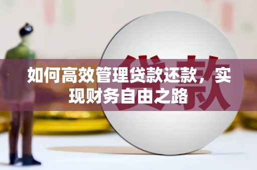 聂荣如何高效管理贷款还款，实现财务自由之路