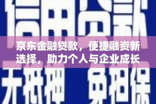 聂荣京东金融贷款，便捷融资新选择，助力个人与企业成长