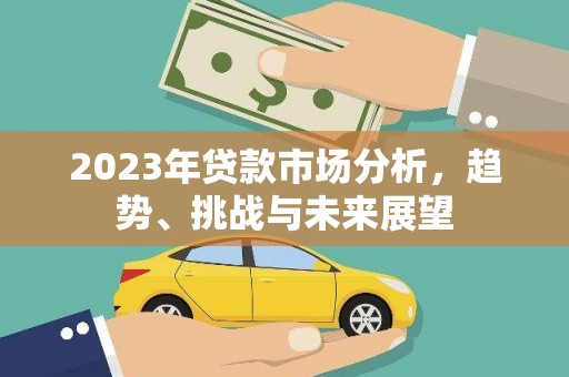 聂荣2023年贷款市场分析，趋势、挑战与未来展望