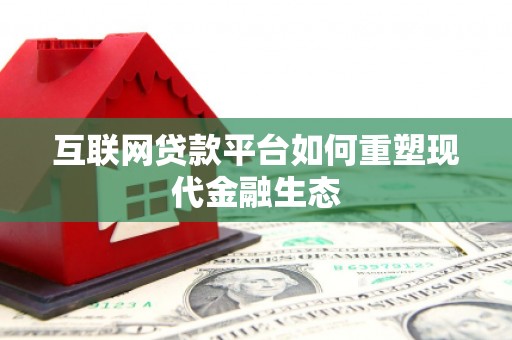聂荣互联网贷款平台如何重塑现代金融生态