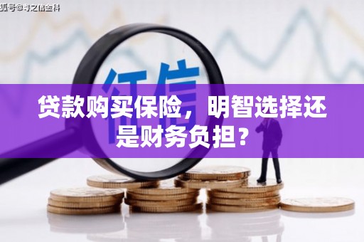 聂荣贷款购买保险，明智选择还是财务负担？