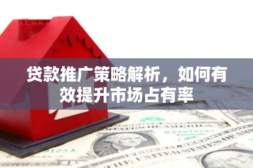 聂荣贷款推广策略解析，如何有效提升市场占有率
