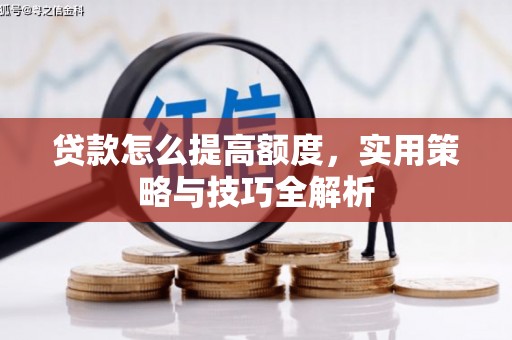 聂荣贷款怎么提高额度，实用策略与技巧全解析