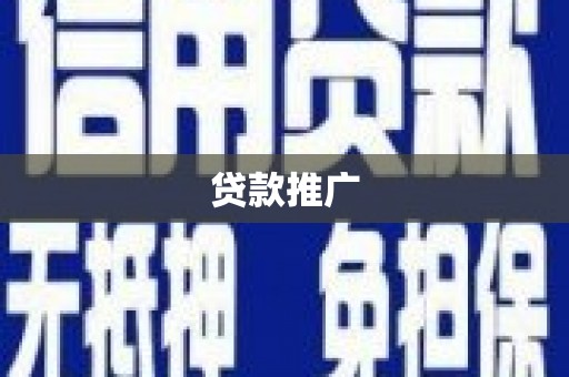 聂荣贷款推广