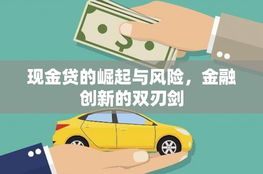 聂荣现金贷的崛起与风险，金融创新的双刃剑