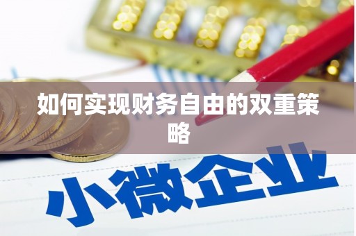 聂荣如何实现财务自由的双重策略