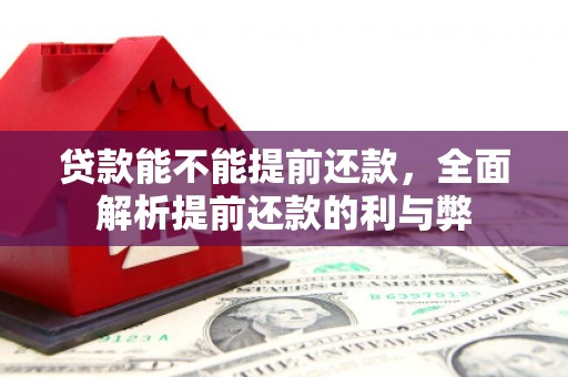 聂荣贷款能不能提前还款，全面解析提前还款的利与弊