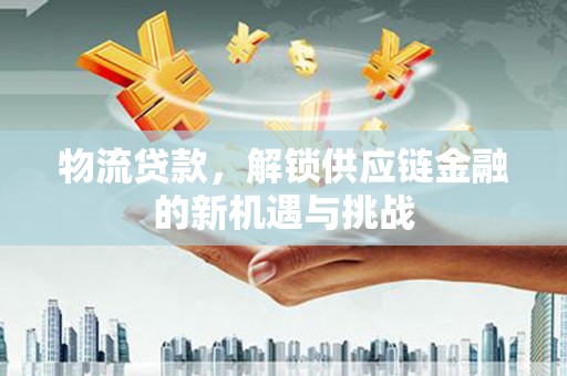 聂荣物流贷款，解锁供应链金融的新机遇与挑战