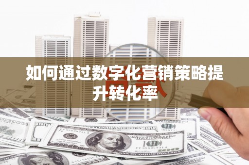聂荣如何通过数字化营销策略提升转化率