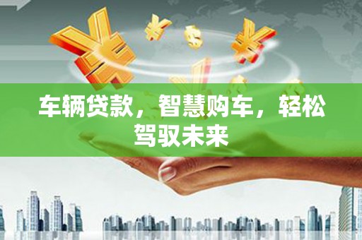聂荣车辆贷款，智慧购车，轻松驾驭未来