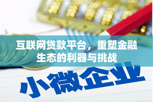 聂荣互联网贷款平台，重塑金融生态的利器与挑战