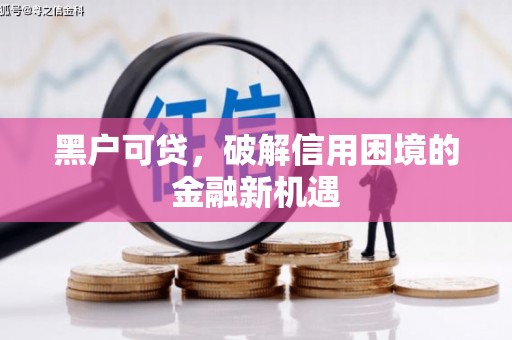 聂荣黑户可贷，破解信用困境的金融新机遇