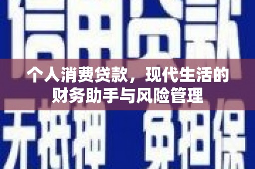 聂荣个人消费贷款，现代生活的财务助手与风险管理