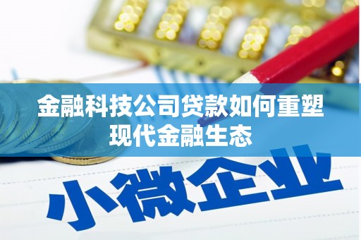 聂荣金融科技公司贷款如何重塑现代金融生态