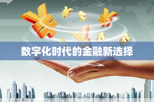 聂荣数字化时代的金融新选择