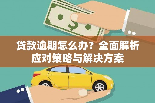 聂荣贷款逾期怎么办？全面解析应对策略与解决方案