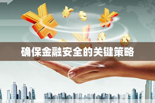 聂荣确保金融安全的关键策略