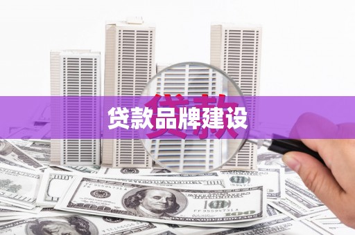 聂荣贷款品牌建设